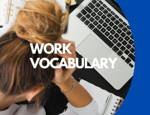 Vocabulario para el lugar de trabajo