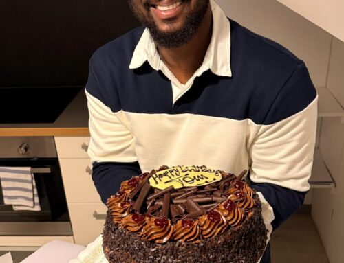 Yesterday was Tom’s birthday!