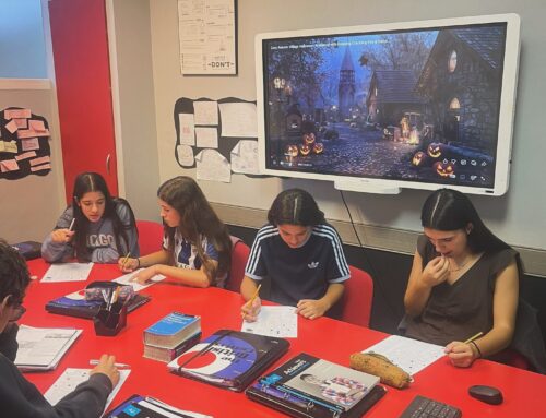 ¿Te atreves a unirte a nuestra espeluznante clase de inglés?